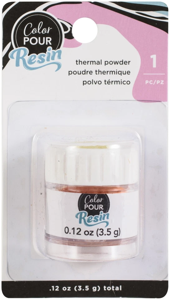 American Crafts Color Pour Thermal Powder 12oz Orange to Yellow 718813535793