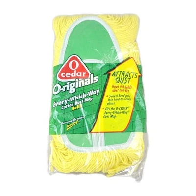 Repuesto de fregona antipolvo de algodón O Cedar Every Which Way 1993 lavable NUEVO SELLADO  Foto 1 de 4