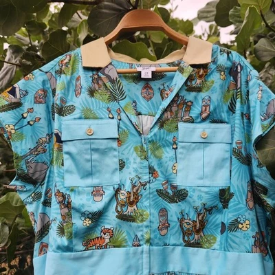 2XL Disney Jungle Cruise The Dress Shop Vestido Estilo Retro Línea A Ajuste N Acampanado Foto 1 de 4