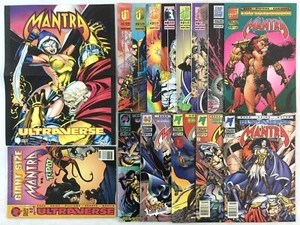 Mantra 14 Comic lot Range # 1-14 + Giant #1 Malibu Comics 1993 (8.0/9.2 Grade) - Picture 1 of 5