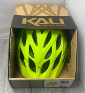 KALI Protectives Chakra Jugend Fahrradhelm, SLD GLS Neongelb O/S (52-57cm) - Bild 1 von 12