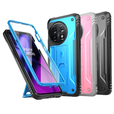 Funda protectora de pantalla rígida de cuerpo completo a prueba de golpes para juego Oneplus soporte Foto 1 de 4