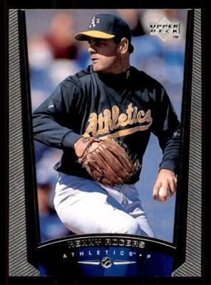 1999 Upper Deck  #168 Kenny Rogers Oakland Athletics - Image 1 of 2