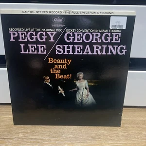 Peggy Lee George Shearing Beauty And The Beat! 1959 Capitol Vinyl T1219 - Picture 1 of 2