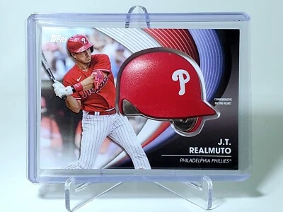 J.T Realmuto 2022 Topps Update Commemorative Batting Helmet #BH-JTR Phillies - Image 1 of 2