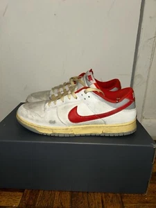 Size 10.5 - Nike Dunk Low Athletic Department - Picante Red NO BOX - Picture 1 of 6