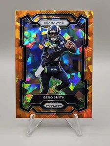 2023 Panini Prizm #258 Geno Smith orange Eis - Seattle Seahawks - Bild 1 von 2