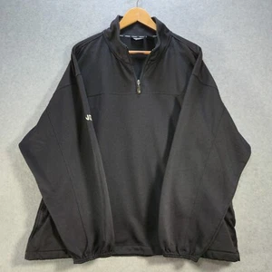 Ping Collection Golf Jacket 1/4 Zip Mens Size XL Black with Back Pocket Knit - Picture 1 of 11