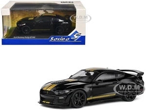 2020 Shelby Mustang GT500 schwarz 1/43 Diecast Modellauto von Solido S4311506 - Bild 1 von 5