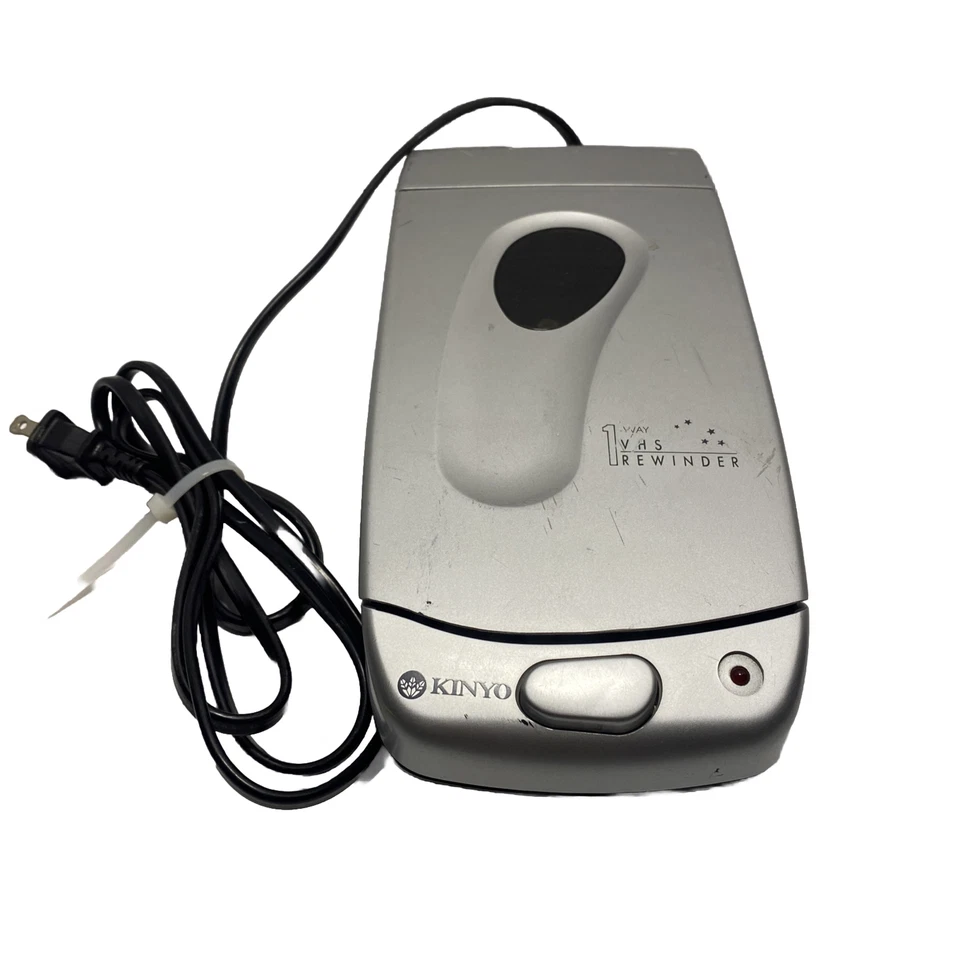 Vintage KINYO VHS Rebobinadora UV-428 Cinta de Video Cassette Rebobinado Probado Funciona Foto 1 de 4