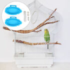 2pcs Plastic Hanging Bird Feeders for Garden Decoration