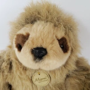 "Bambola giocattolo animale Miyoni di Aurora peluche marrone pigro morbido peluche 12" - Foto 1 di 9
