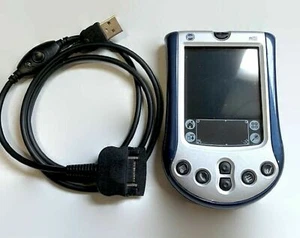Organizador PDA portátil azul Palm M130 serie PalmOS 4.1 pantalla a color 8 MB RAM - Imagen 1 de 2