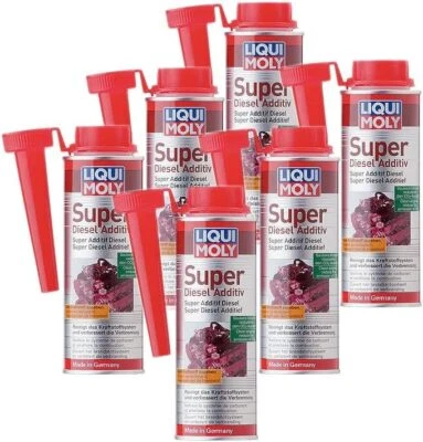 6x LIQUI MOLY Super Diesel Additiv 250 ml (5120) SPARSET