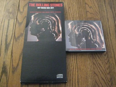 The Rolling Stones Hot Rocks 1694-1971 CD Longbox and Original Double Cd Foto 1 de 4