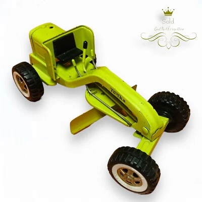 Rare Color! deal! 1970s Lime Green Tonka Grader - A Sold But Not Forgotten Gem - Image 1 of 4