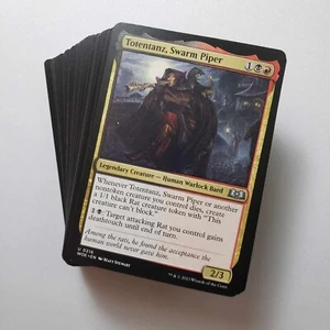 Magic The Gathering Wilds of Eldraine Commander EDH Totentanz Swarm Piper Deck - Imagen 1 de 6