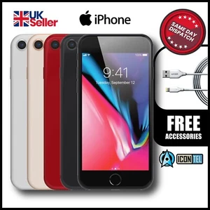 Apple iPhone 8 64GB Unlocked Smartphone 12 Months Warranty Grade " A " Condition - Picture 1 of 17