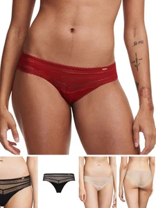 Chantelle Lencería Calzoncillos Festivite Bragas Tanga tiro medio Encaje Calzoncillos Ropa interior - Imagen 1 de 10