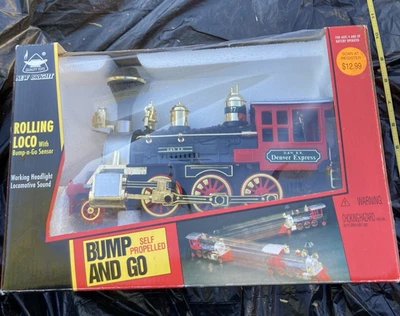 1996 Bump And Go Rolling Loco Self Propelled Train New Bright No. Number 145 - Image 1 of 4