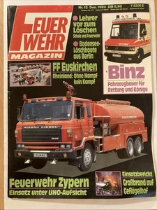 Feuerwehr Magazin Dezember 1992 Zypern Euskirchen Binz Bodensee Fürth Remseck - Bild 1 von 1