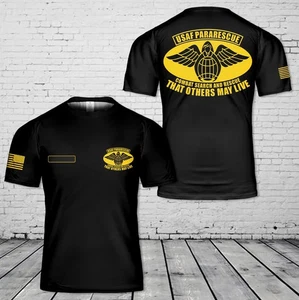 Custom Name USAF Pararescue Air Force Special Warfare T-Shirt 3D - Picture 1 of 2
