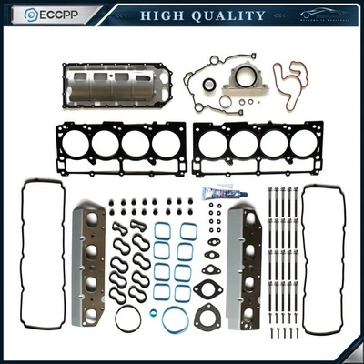 Juego completo de juntas ECCPP pernos de cabeza para Dodge Ram 1500 2500 3500 2009-2010 5,7 L Foto 1 de 4