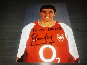 José Antonio Reyes hand signed Arsenal Club autograph card - Picture 1 of 2
