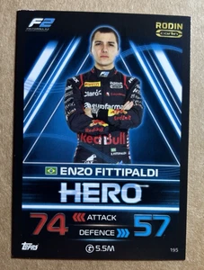 2023 Topps Turbo Attax Hero Enzo Fittipaldi #195 - Picture 1 of 1