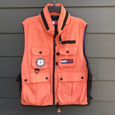 Chaleco de Pesca Tommy Hilfiger Expedición Senderismo De Colección Edición Limitada Para Hombre’s M Foto 1 de 4