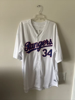 Authentic Vintage Nolan Ryan #34 1993 Texas Rangers Jersey Sz 56 - White NWOT - Image 1 of 4