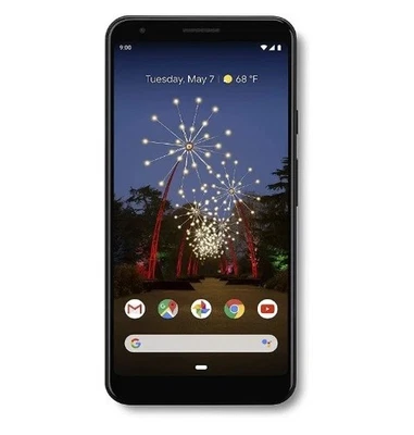 谷歌 Pixel 3A XL 64 GB Verizon 锁定 4G LTE 黑色智能手机 — 第 1/4 张图片