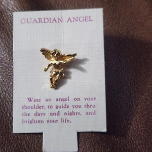Guardian Angel Lapel Hat Pin  - Picture 1 of 4