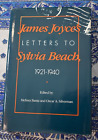 James Joyce's Letters To Sylvia Beach 1921-40 Indiana University Press 1987