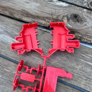 Vintage 1982 McDonald's Fast Food Toy Ronald Plastic Train Red - Picture 1 of 20