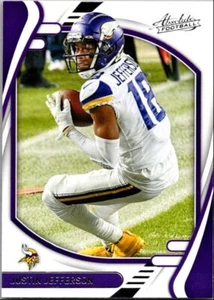 2021 Panini Absolute Purple Justin Jefferson Minnesota Vikings #65 - Picture 1 of 2