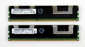 Micron 64GB (2x32GB) PC3L-10600R MT72KSZS4G72PZ-1G4E2 DDR3L ECC Server Memory - Picture 1 of 3