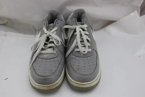 VTG 2002 Nike Air Force 1 Gray With White Swoosh 305441 011 Sneakers Size 11.5 - Picture 1 of 8