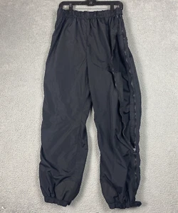 Columbia Snow Pants Womens Large Black Full Side Zip Fleece Lined Midweight Ski - Picture 1 of 11