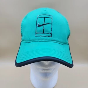 Federer Nike Court Aerobill Oz Cap Hat Dri-Fit Tennis 864106-324 Stadium Green - Picture 1 of 13