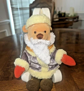 Winnie The Pooh 8" Grandfather Frost Pooh Santa From Russia Plush - Picture 1 of 9