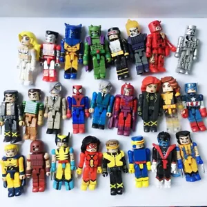 Set 8 Stck. Marvel Universe minimiert Spider Man Wolverine Figuren Kinder Spielzeug zufällig - Bild 1 von 9