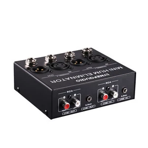 Compact Hum Eliminator Box 4 Channel Passive Buzz Destroyer Noise Canceller P6L6 - Picture 1 of 8