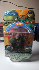  Teenage Mutant Ninja Turtles Turtle Titan Mike Figura DVD BONUS NUOVO 1999 Tmnt - Foto 1 di 4