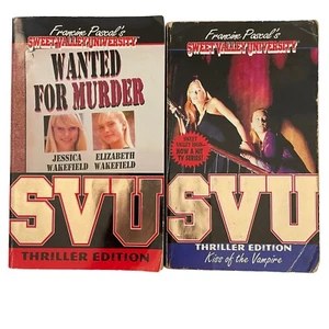 Sweet Valley University Thriller SVU - Wanted For Murder & Kiss Of The Vampire - Foto 1 di 11