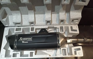 Yamaha Tenere 700 Akrapovic Exhaust Black 2019-2025......Brand New - Picture 1 of 4