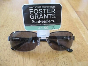 Vintage Foster Grant Men's Max Block SunReaders Sunglasses . New . - Picture 1 of 2