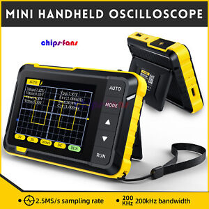 DSO 152 Handheld Small Oscilloscope Portable Digital Oscilloscope 200KHz 5V/1A