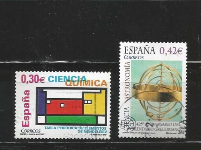 (L029) ESPAÑA – 2007 - CIENCIA - EDIFIL 4310 A 4311- USADO - Imagen 1 de 1