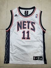Vintage Youth New Jersey Nets Brook Lopez M 10/12 Adidas Brooklyn Jersey White